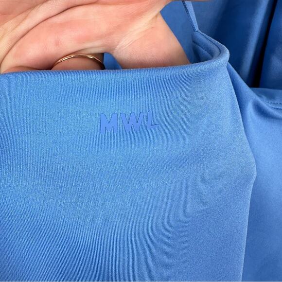 Madewell Womens Flex 2.0 Fitness Dress in Oasis Blue Size 2X - Picture 5 of 8